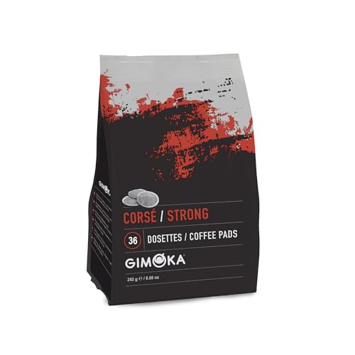 Gimoka Kaffeepads Espresso Strong, Intensität 12/12, 36 Pads, für Senseo*