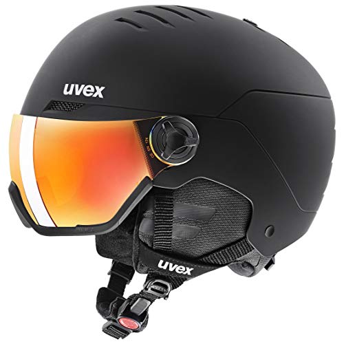 Produktbild: uvex wanted visor skihelm visier navy mat