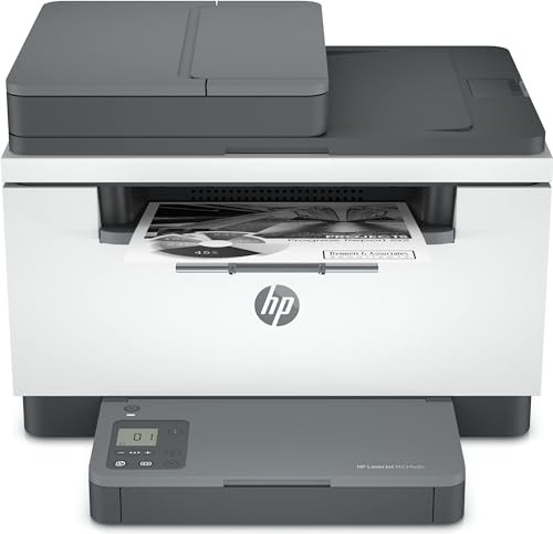 HP LaserJet MFP M234sdn Multifunktionsdrucker, LAN, Duplex, 29 S/Min, Grau-Weiß
