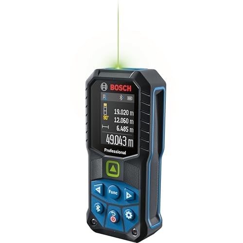 bosch professional laser- Entfernungsmesser GLM 50-27 CG, grüner laser, 50 m, Bluetooth, IP65