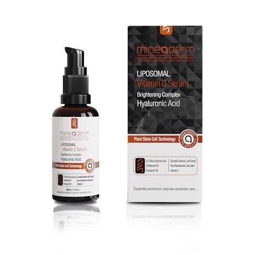 mineaderm liposomales vitamin c serum 5% ethyl ascorbic acid hyaluronsäure 30 ml