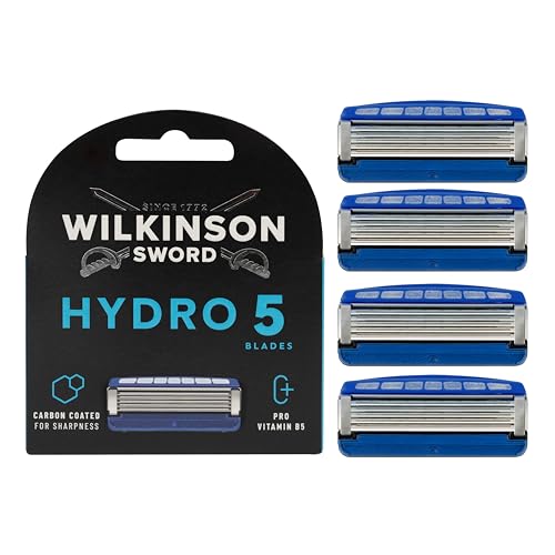 Wilkinson Sword Hydro 5 Rasierer für Männer, 4 Ersatzklingen, Trimmer