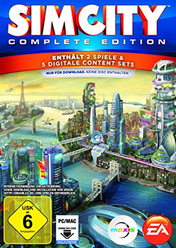 simcity complete edition pc code - origin ea app