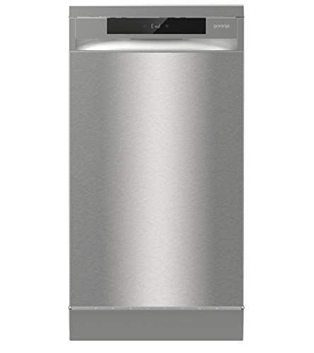 Gorenje GS 541D10 X Geschirrspüler 45 cm TotalDry Silber freistehend