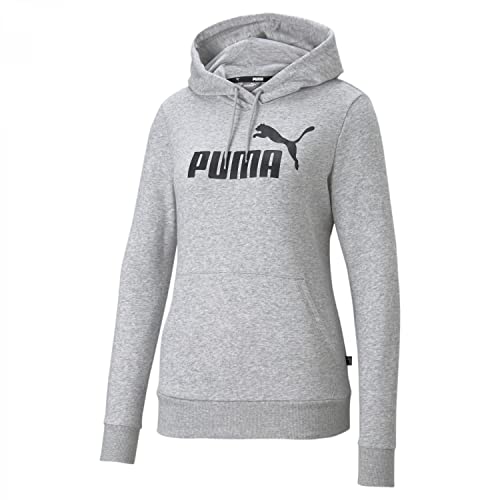 puma damen sweatshirt t-shirt httetrje lichtgrau heather xl eu