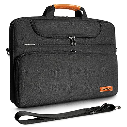 17 zoll laptop tasche wasserdicht für notebook 17-17.3 zoll domiso, schwarz