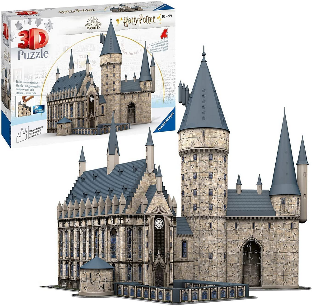 ravensburger 3d puzzle hogwarts schloss 11259 für 45,95 euro statt 62 euro
