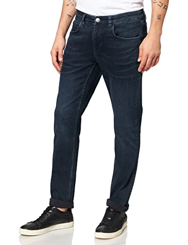 casual friday jeans herren slim fit ultraflex denim blau schwarz w28/32