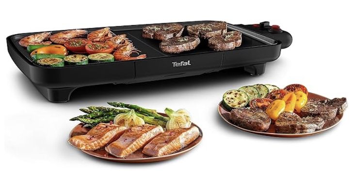 tefal plancha booster tischgrill 2200w für 76,99 Euro statt 90 Euro