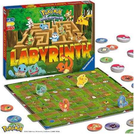 pokmon labyrinth von ravensburger, familienspiel für 17,99 statt 23