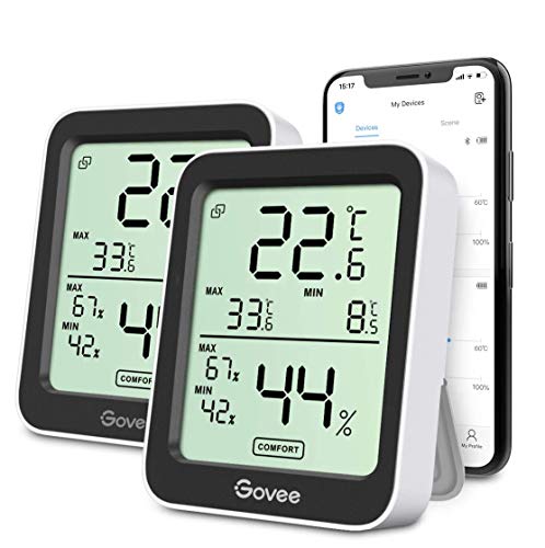 Produktbild: govee thermometer hygrometer mit bluetooth für innen und außen