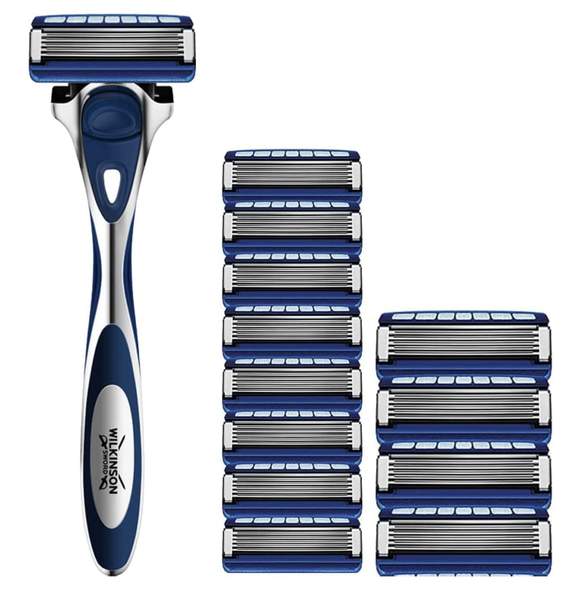 wilkinson sword hydro 5 rasierer 13 klingen für 18,99 euro statt 25 euro