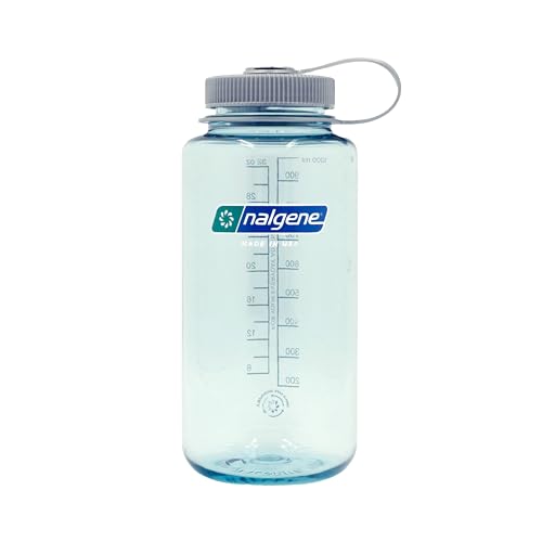 Nalgene Sustain 907 ml BPA-freie Tritan-Wasserflasche, breite Öffnung, 50% Recycling