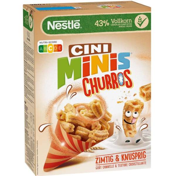 nestl cini minis churros 42% vollkorn 2,78 statt 4