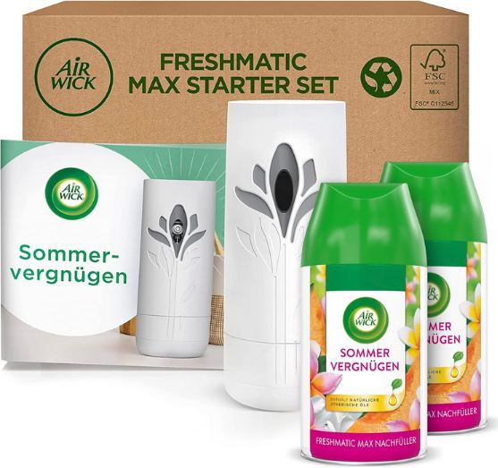 air wick freshmatic max sommervergnügen starter set, nur 8 euro statt 13 euro