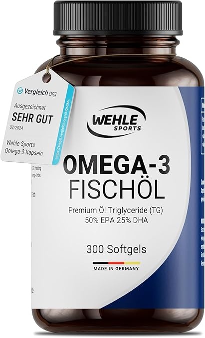 Produktbild: Wehle Omega 3 Kapseln 300 Stk - Prime Spar-Abo