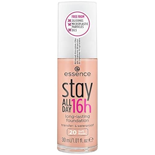 essence stay all day foundation 16h langanhaltend 20 soft nude