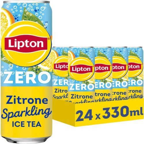 lipton ice tea sparkling zero zitrone 24 x 0,33 l für 16,99 euro