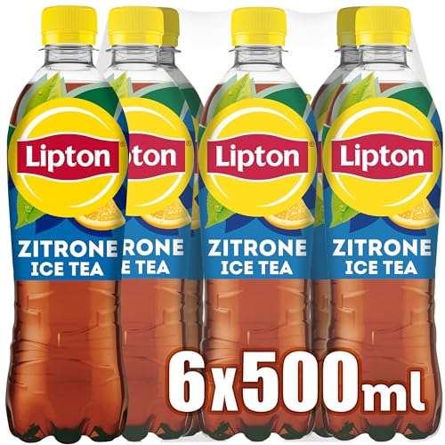 Produktbild: lipton ice tea zitrone eistee zitronengeschmack einweg 6 x 0,5 l