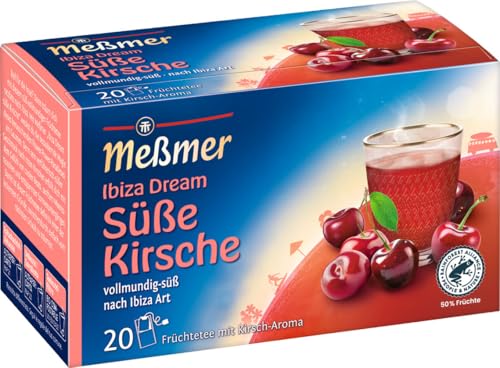 meßmer ibiza dream kirsche tee 20 teebeutel glutenfrei laktosefrei vegan