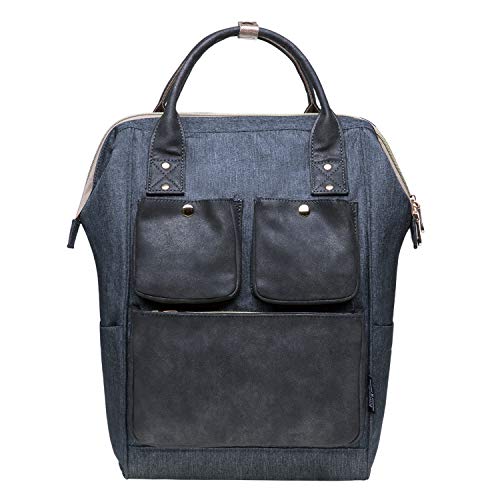 kaukko wickeltasche rucksack, großer wickelrucksack mit schnullerhalter, wasserdicht
