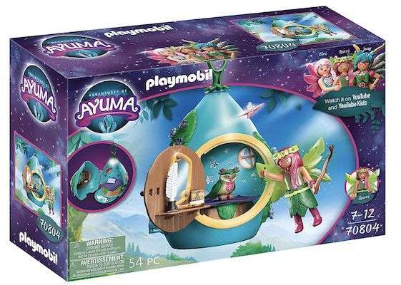 PLAYMOBIL 70804 tropfenhäuschen aus ayuma abenteuer für 14 euro statt 23 euro