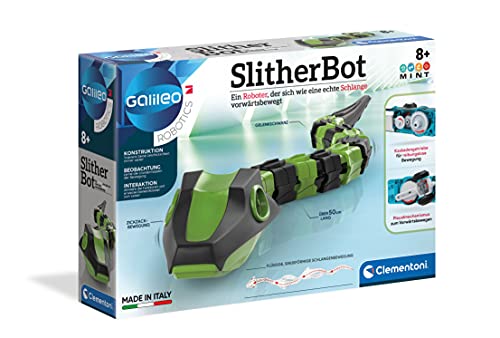 clementoni galileo robotics slitherbot - kreatives roboter-spielzeug für kinder