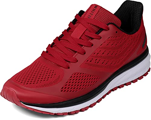 whitin damen laufschuhe rot running shoes leicht dämpfung sport fitness größe 37