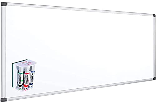 Pizarra blanca magntica ofituria 45x30 cm + set 4 rotuladores pentel maxiflo
