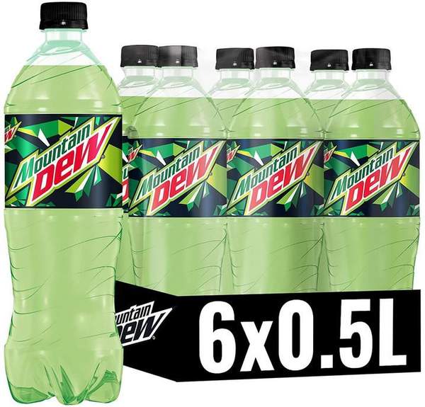 mountain dew limonade 6x 72 cent pro flasche nur 4,31 euro statt 7 euro