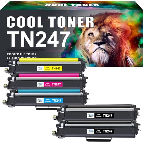 toner kompatibel tn-243cmyk tn-247 für brother mfc l3750cdw dcp-l3550cdw 5er-pack