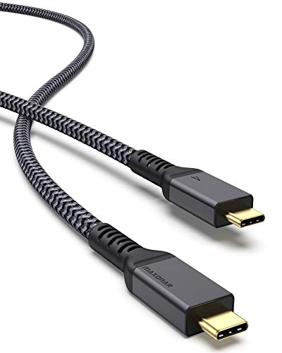 maxonar thunderbolt 4 kabel 1,2m 40gbps usb c 4.0 8k 60hz für iphone 15 pro macbook