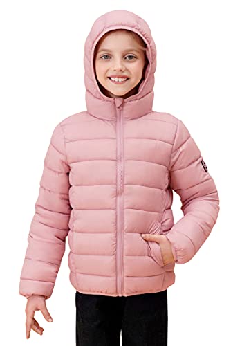 Produktbild: soolcote jungen wintermantel leichtgewicht wasserabweisend winddicht rosa 11-12 jahre