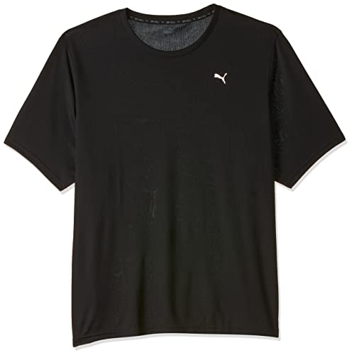 PUMA Herren TAD Essentials T-Shirt einfarbig mit Cat Logo