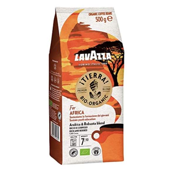 lavazza tierra! 500g arabica und robusta kaffeebohnen für 7,19 statt 11