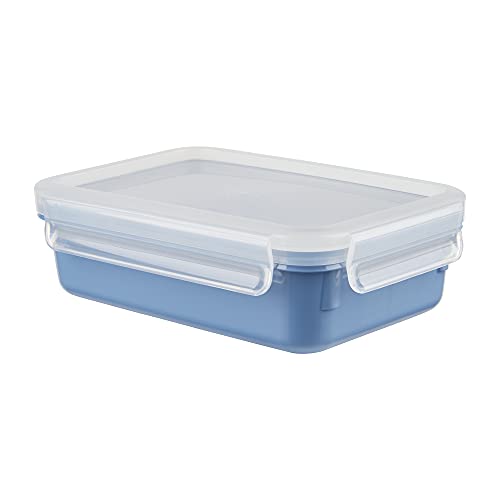 Emsa Frischhaltedose Clip & Close 0,8 Liter aqua blau, auslaufsicher, BPA-frei