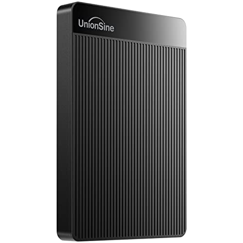 union sine 500GB externe festplatte 2.5 zoll USB 3.0 tragbar schwarz HD2510