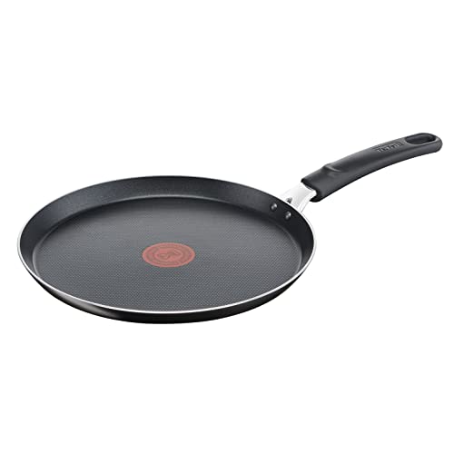 tefal crpe-pfanne 25 cm, antihaftbeschichtung, thermo-signal, schwarz, b5550933