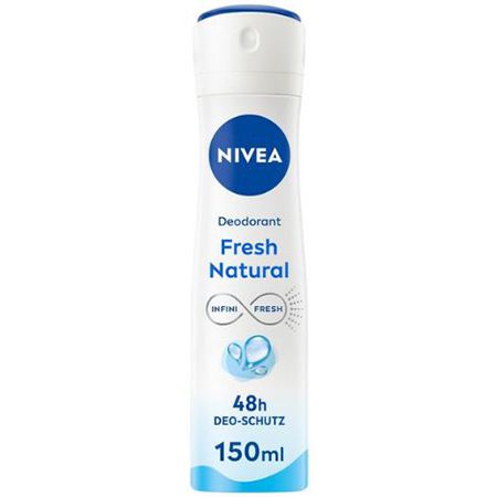 nivea deo spray fresh natural mit meeresextrakten, 150 ml, ab 1,51