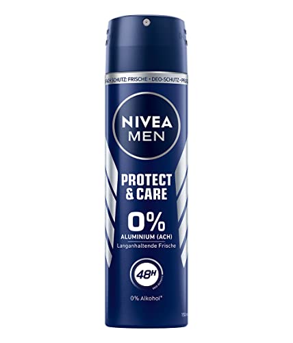 nivea men deo spray ohne aluminium, 48h schutz, 150 ml, pfLegend mit frischem gefühl