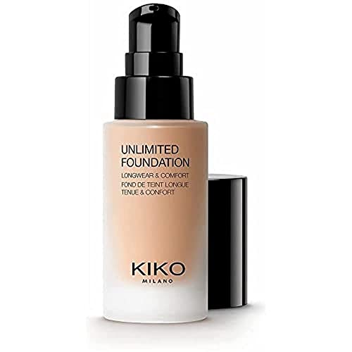 kiko milano unlimited foundation 5n, flüssigfoundation, langanhaltend