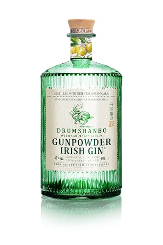 Produktbild: gunpowder gin mit sardischen zitrusfrüchten - drumshanbo 500ml