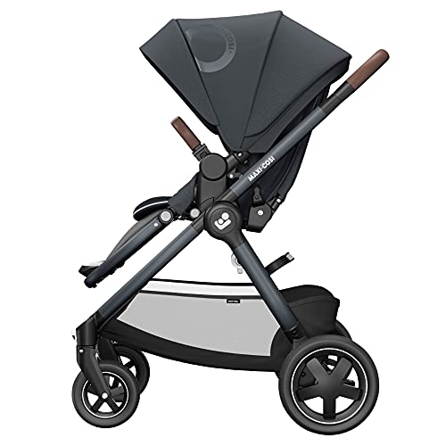 maxi-cosi adorra kinderwagen grau, essential graphite, bis 22 kg