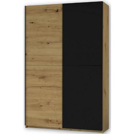 stella trading kleiderschrank artisan eiche 125x195x38cm für 224,99