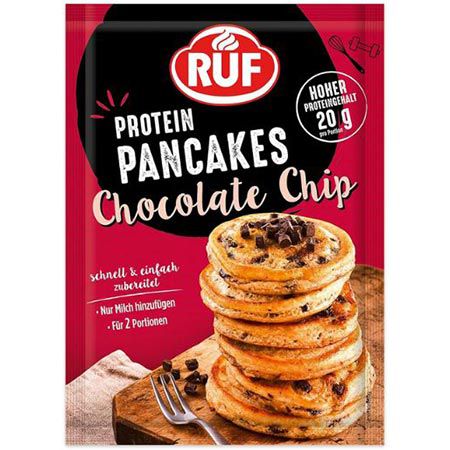 rufs protein pancakes mit chocolate chips, 150g, ab 2,37