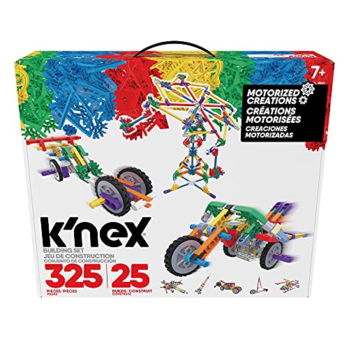 KNEX motorisierte modelle 85049, 325 teile, 25 aufziehmotor modelle, ab 7 jahren