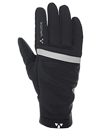 VAUDE Hanko Gloves II - Winddichte Softshell Fahrrad Handschuhe Größe 9