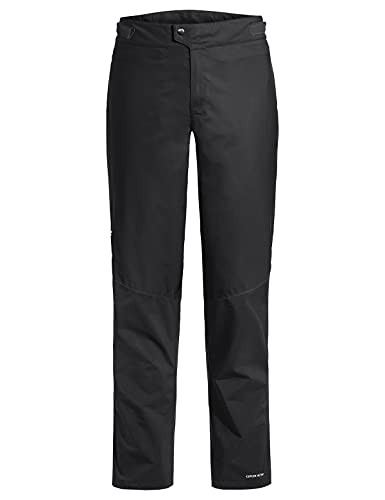 VAUDE Herren All Year Regenhose, Schwarz, Größe L EU