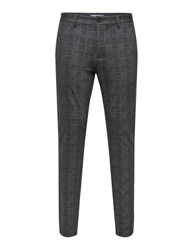 Produktbild: only & sons heren chino hose slim fit strech schwarz 32W 32L 22019887