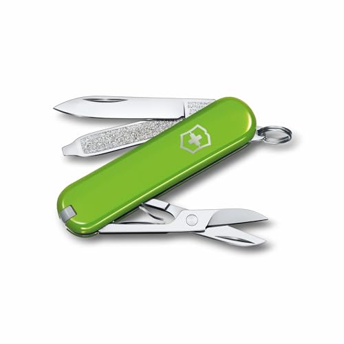 Victorinox Taschenmesser Classic SD, Klein, 7 Funktionen, Multitool, Swiss Army Knife